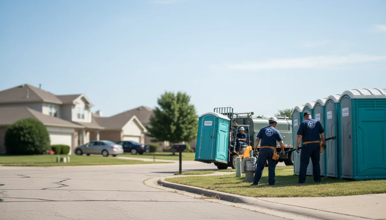Porta Potty Rental in Potomac, IL near me